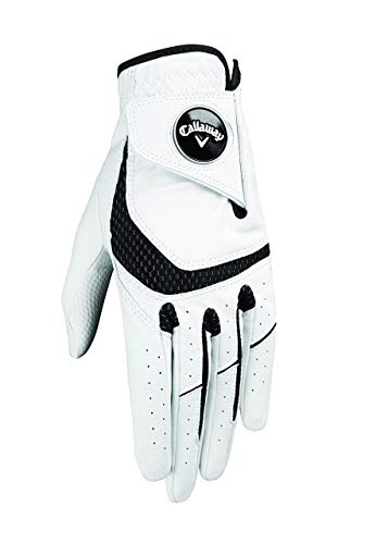 Callaway Golf Damen Syntech Handschuh, Weiß