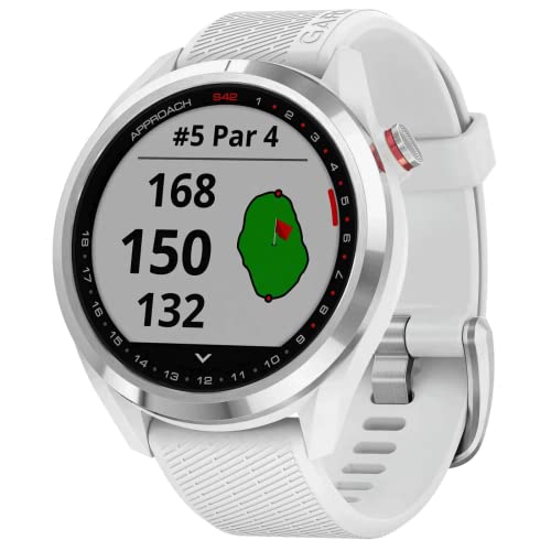 Garmin Unisex-Smartwatch Digital Lithium-Ionen Akku One Size Weiß 32017153